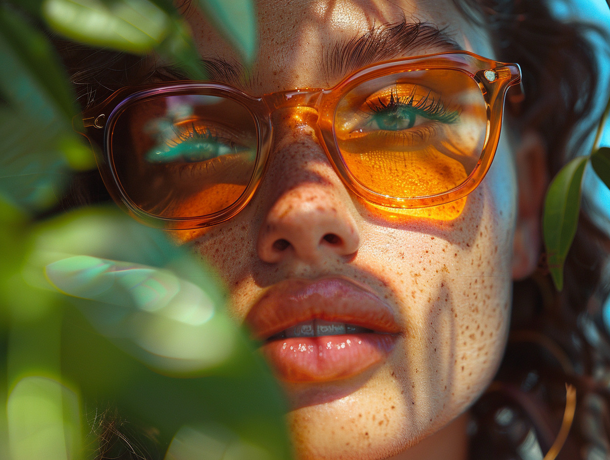 femme lunettes