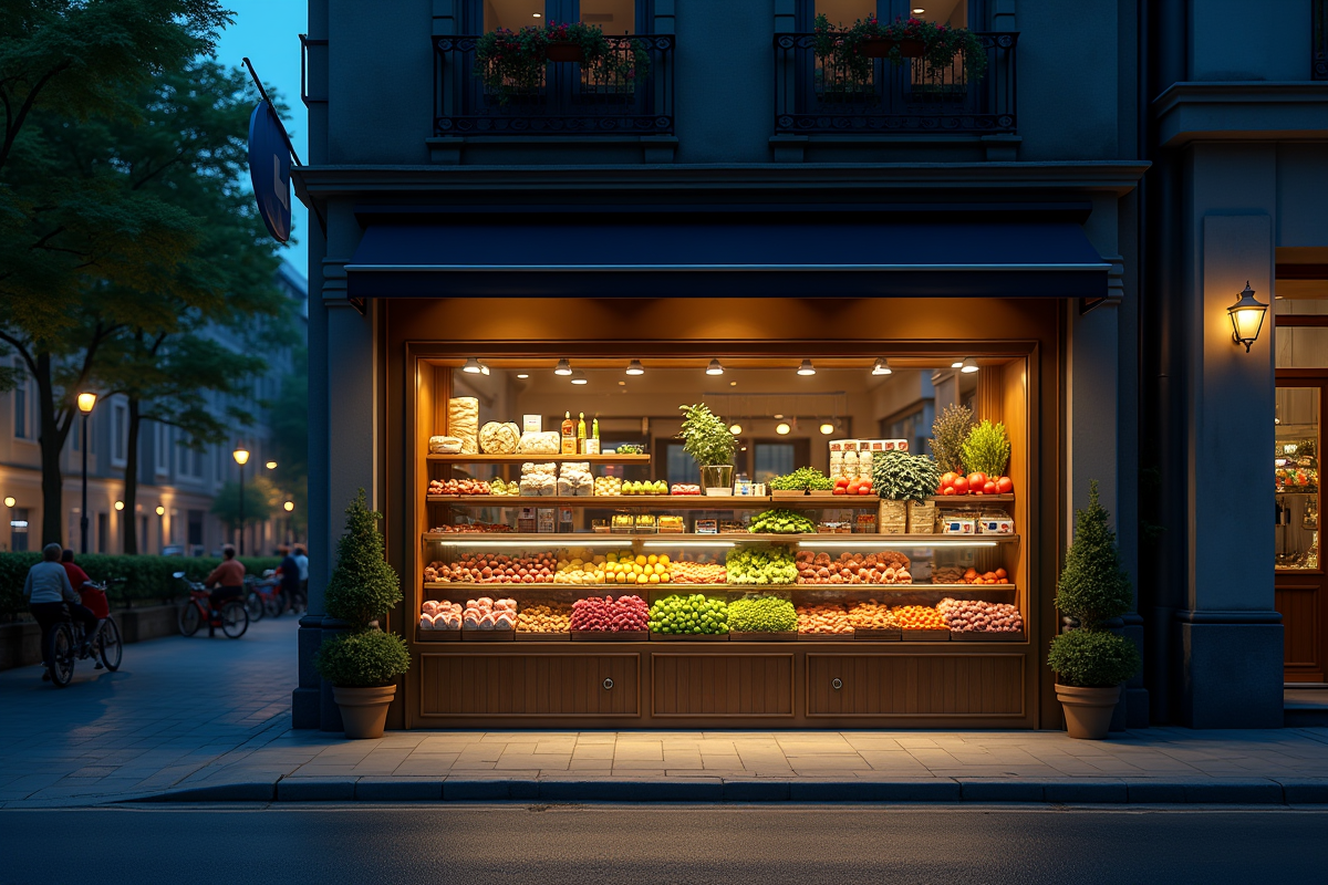 épicerie nuit